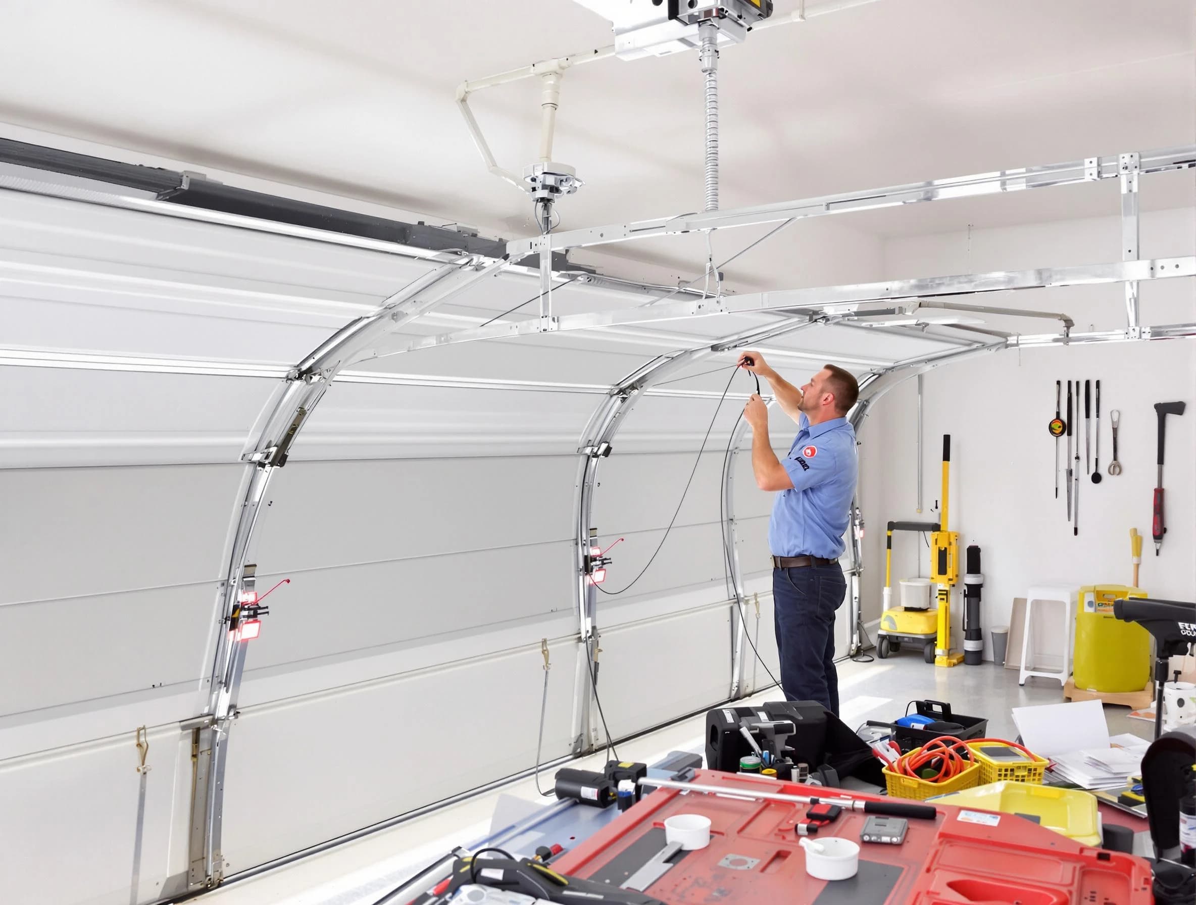 Garage door cable repair service by Dunwoody Garage Door Repair in Dunwoody