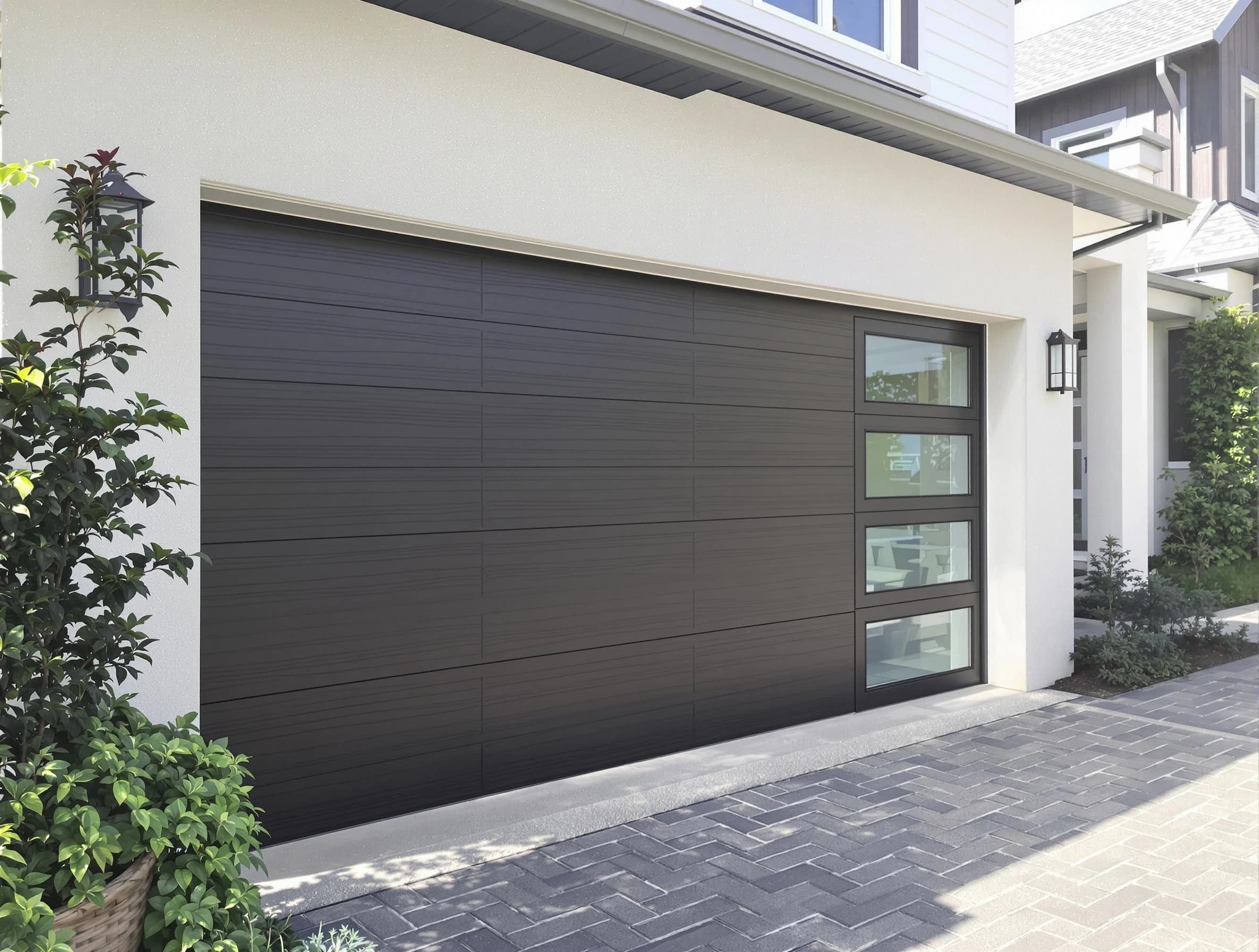 Custom garage door installation by Dunwoody Garage Door Repair in Dunwoody