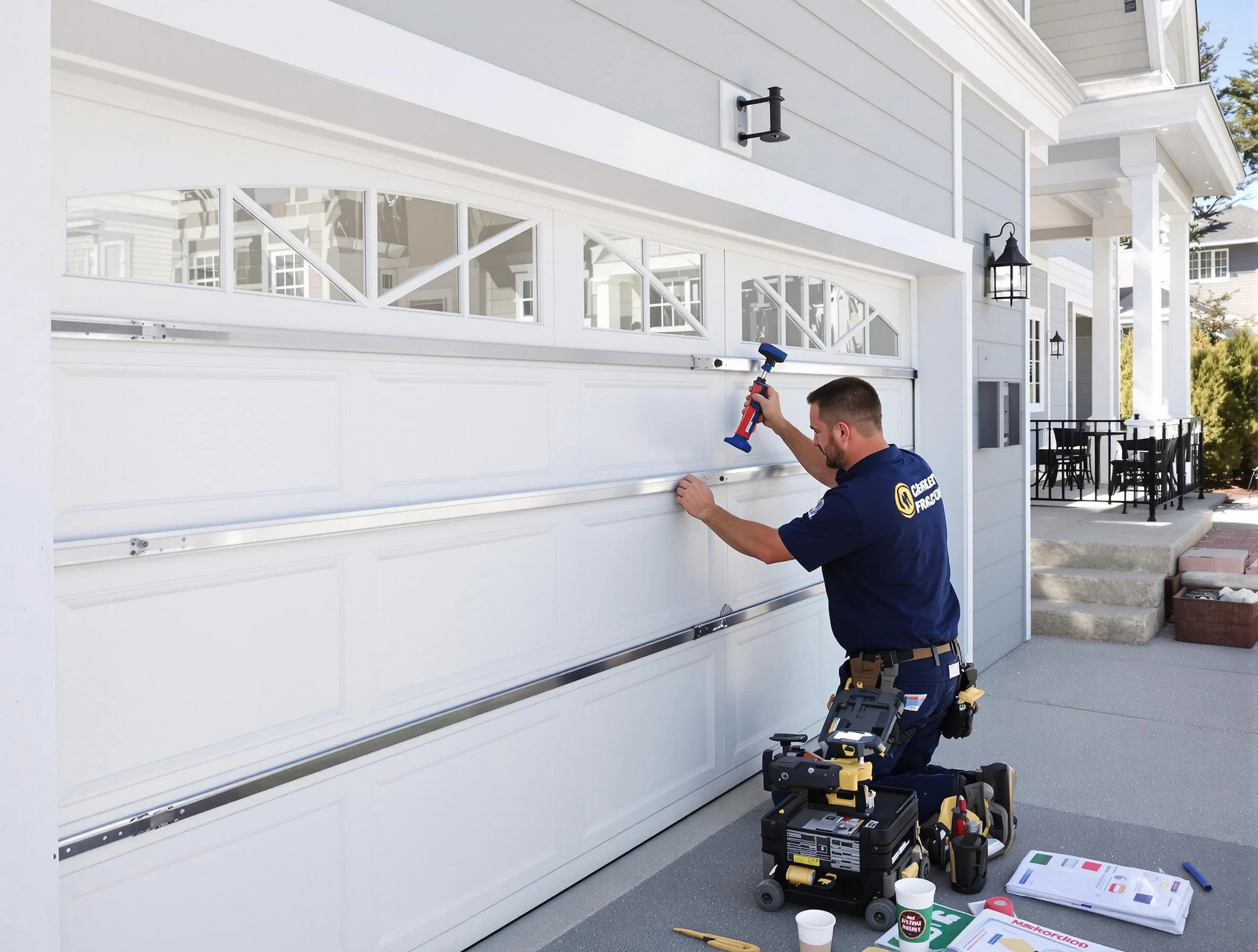 Professional garage door installation by Dunwoody Garage Door Repair in Dunwoody