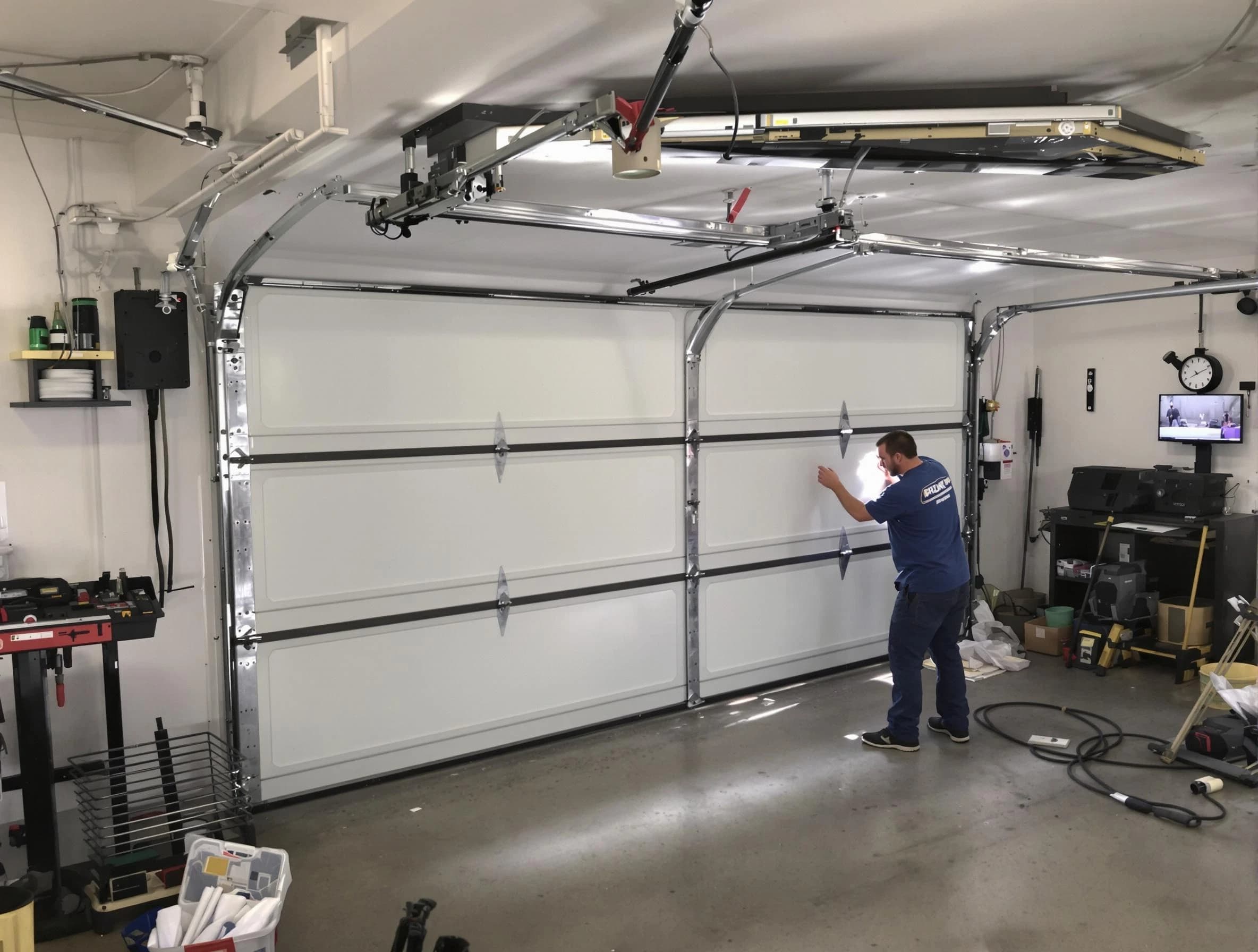 Professional garage door repair service by Dunwoody Garage Door Repair in Dunwoody