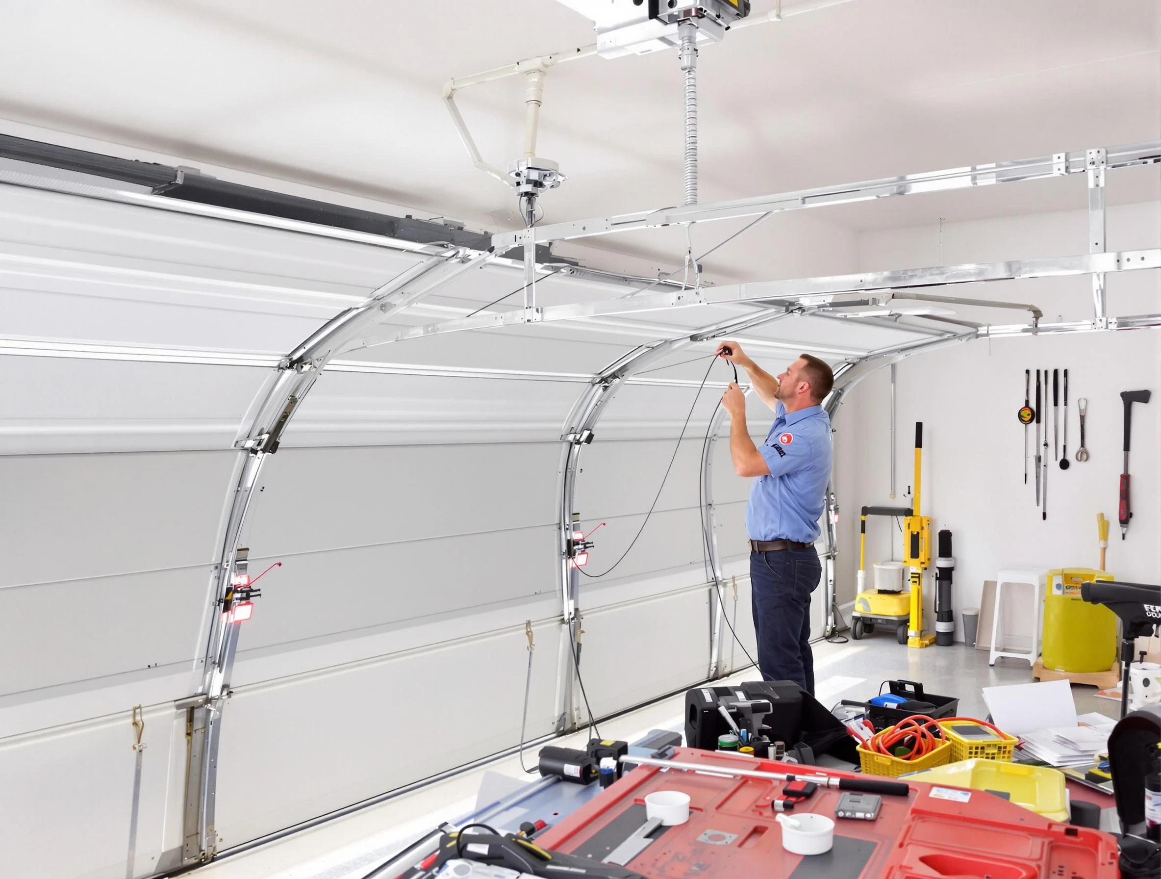 Garage door cable repair service by Dunwoody Garage Door Repair in Dunwoody