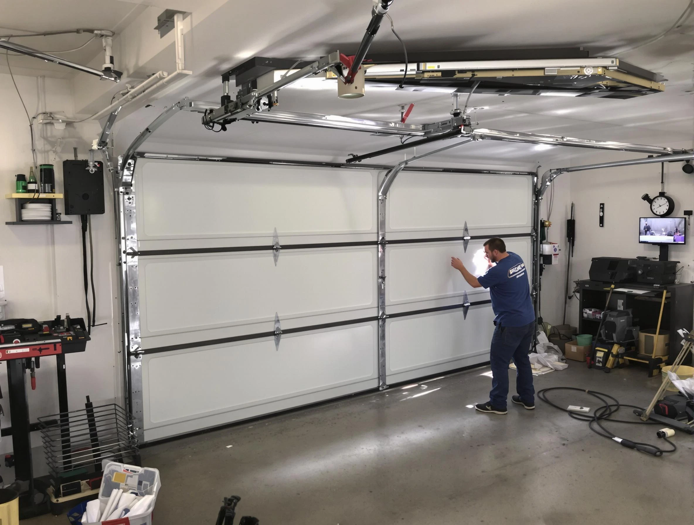 Professional garage door repair service by Dunwoody Garage Door Repair in Dunwoody