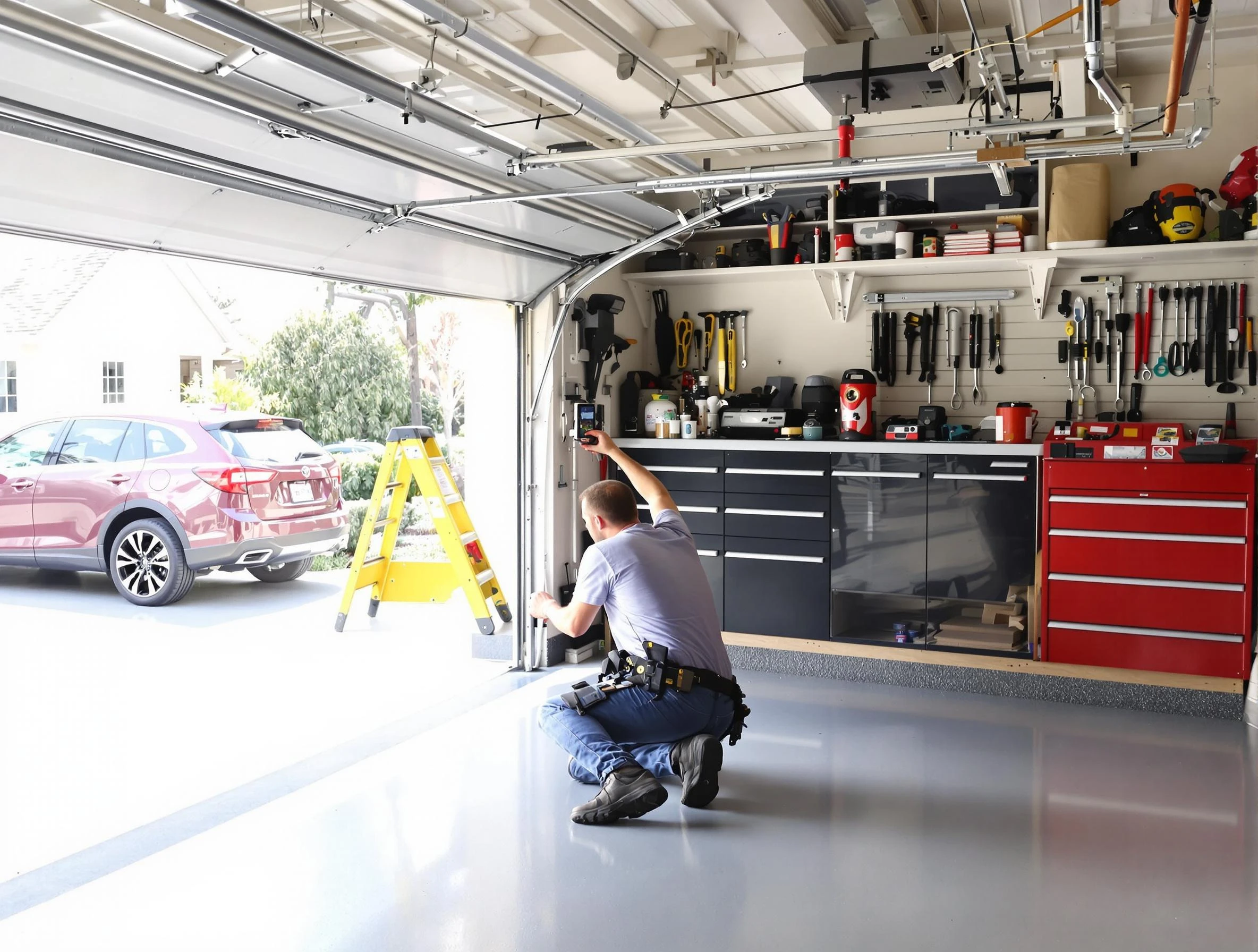 Local garage door repair service by Dunwoody Garage Door Repair in Dunwoody