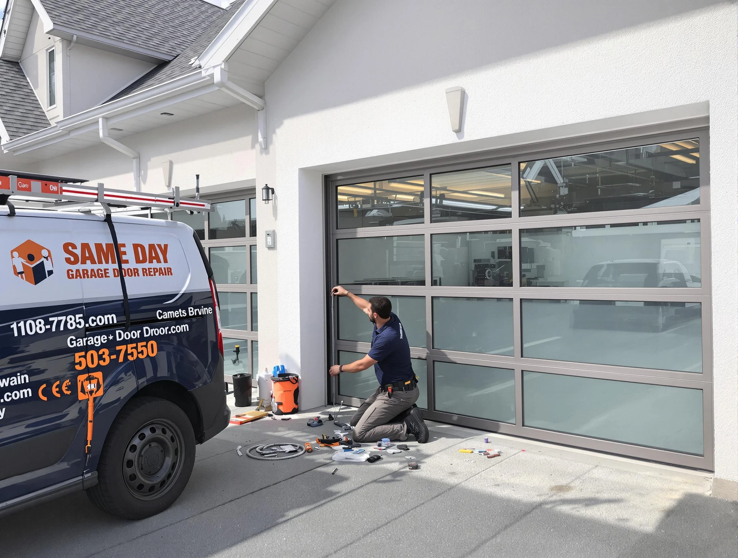 Same-day garage door repair service by Dunwoody Garage Door Repair in Dunwoody